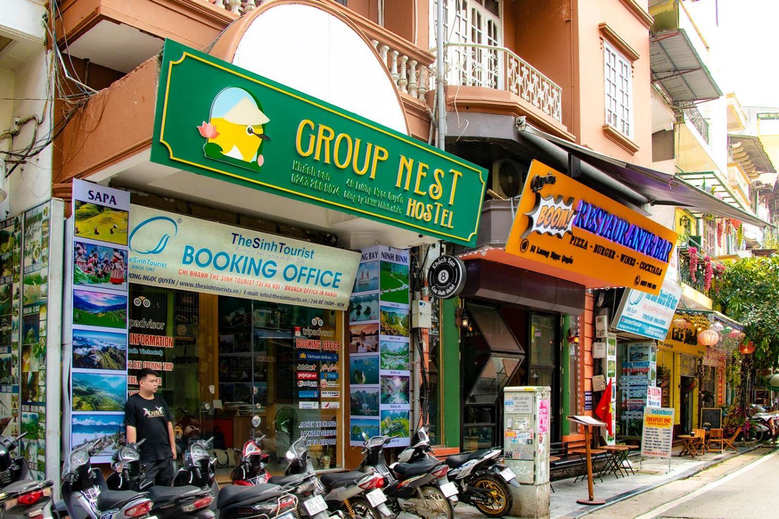 Group Nest Hotel Hanoi Buitenkant foto